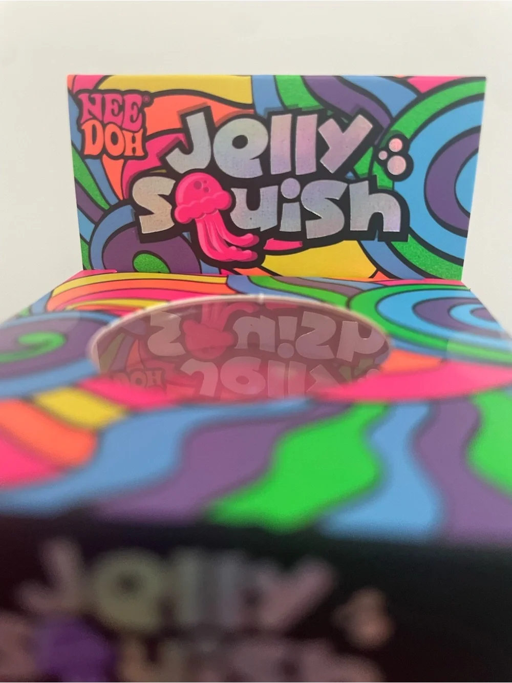 NeeDoh Jelly Squish Kids Sensory Toy - Pink